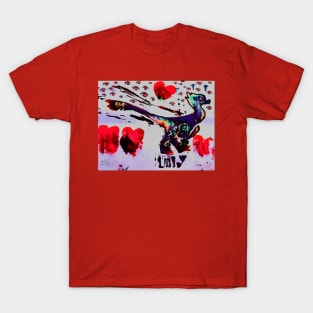 the peacocksaurus T-Shirt